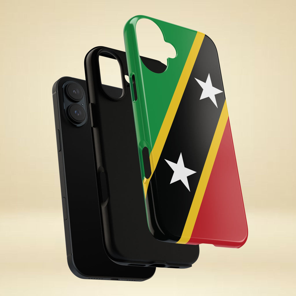 Saint Kitts and Nevis Flag Tough Phone Case