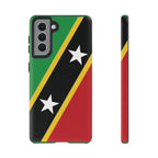 Saint Kitts and Nevis Flag Tough Phone Case - Irie Blues Boutique