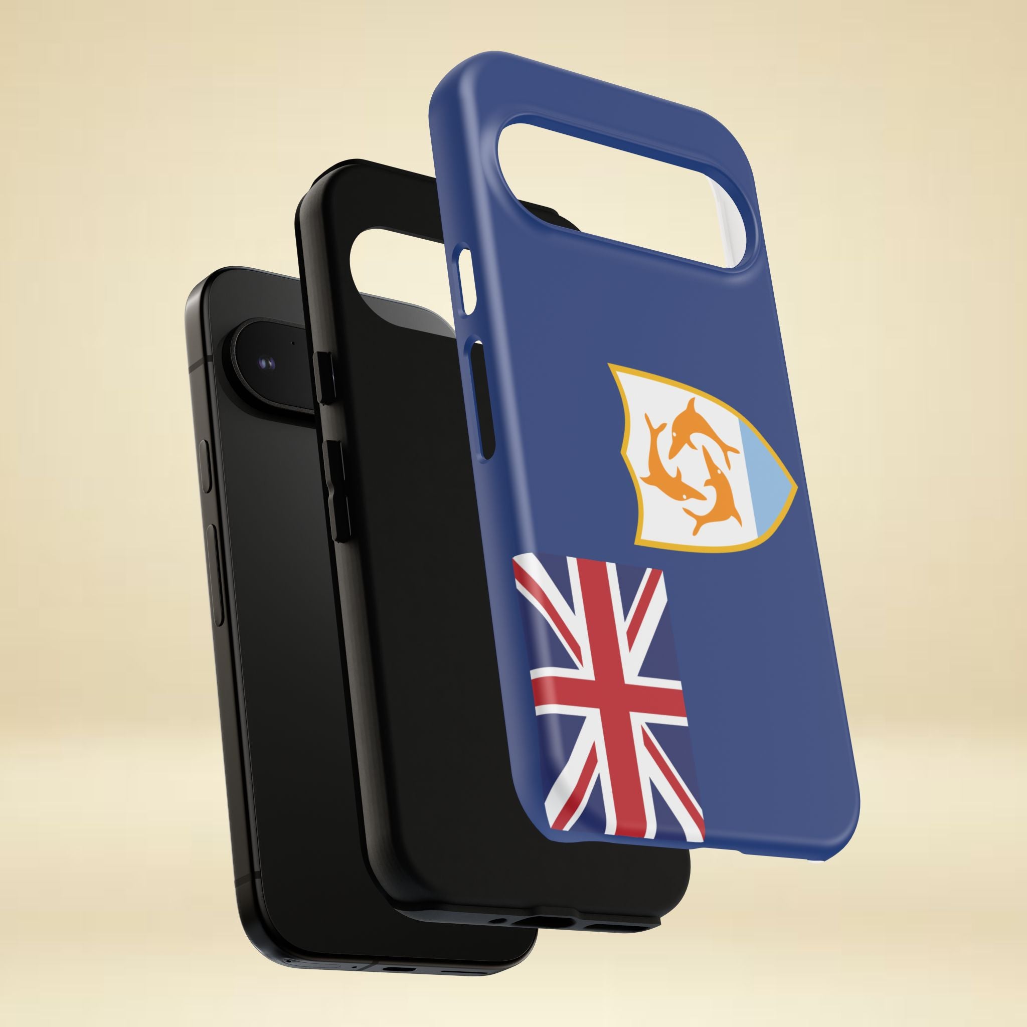 Anguilla Flag Tough Phone Case