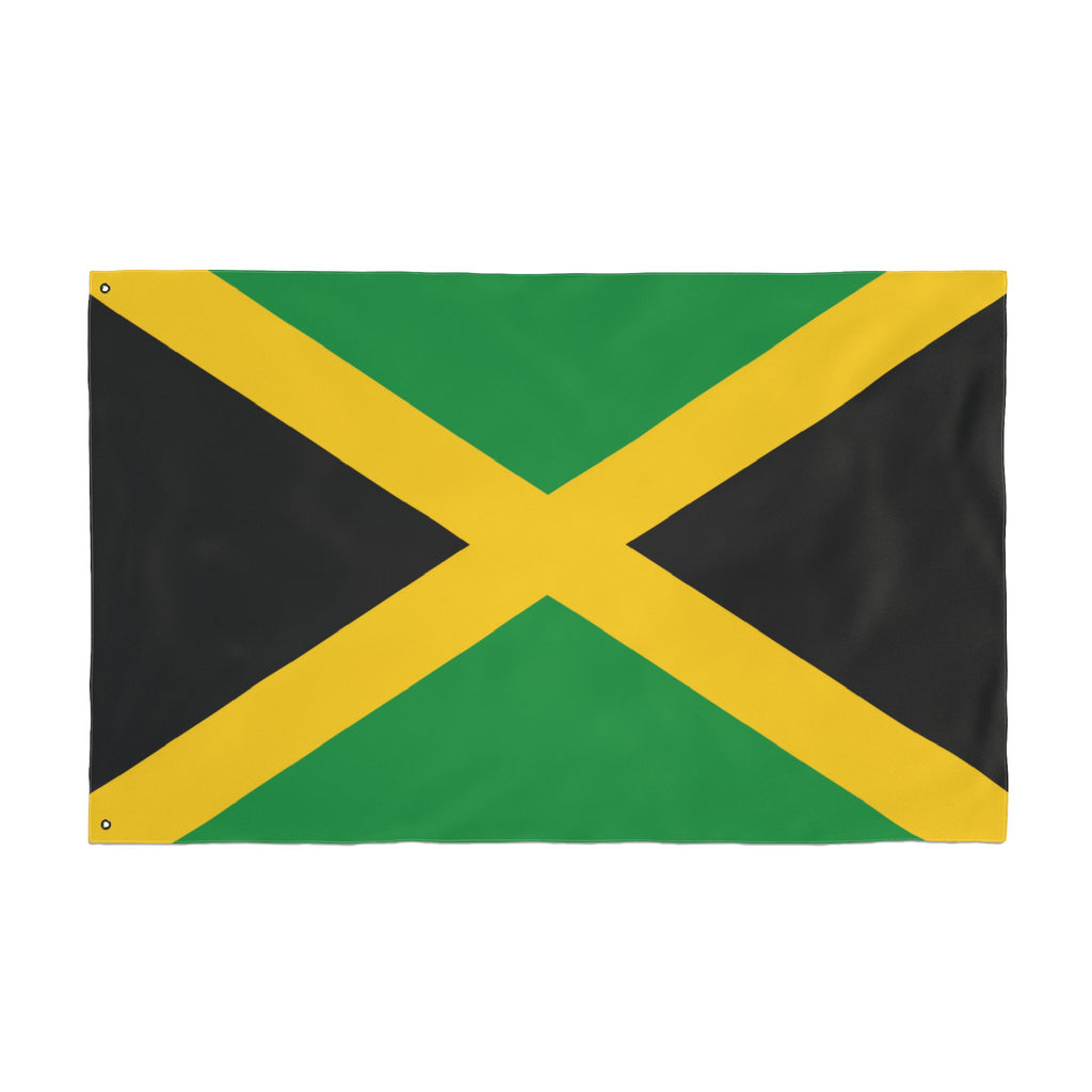 Jamaica Flag Double Sided Flag