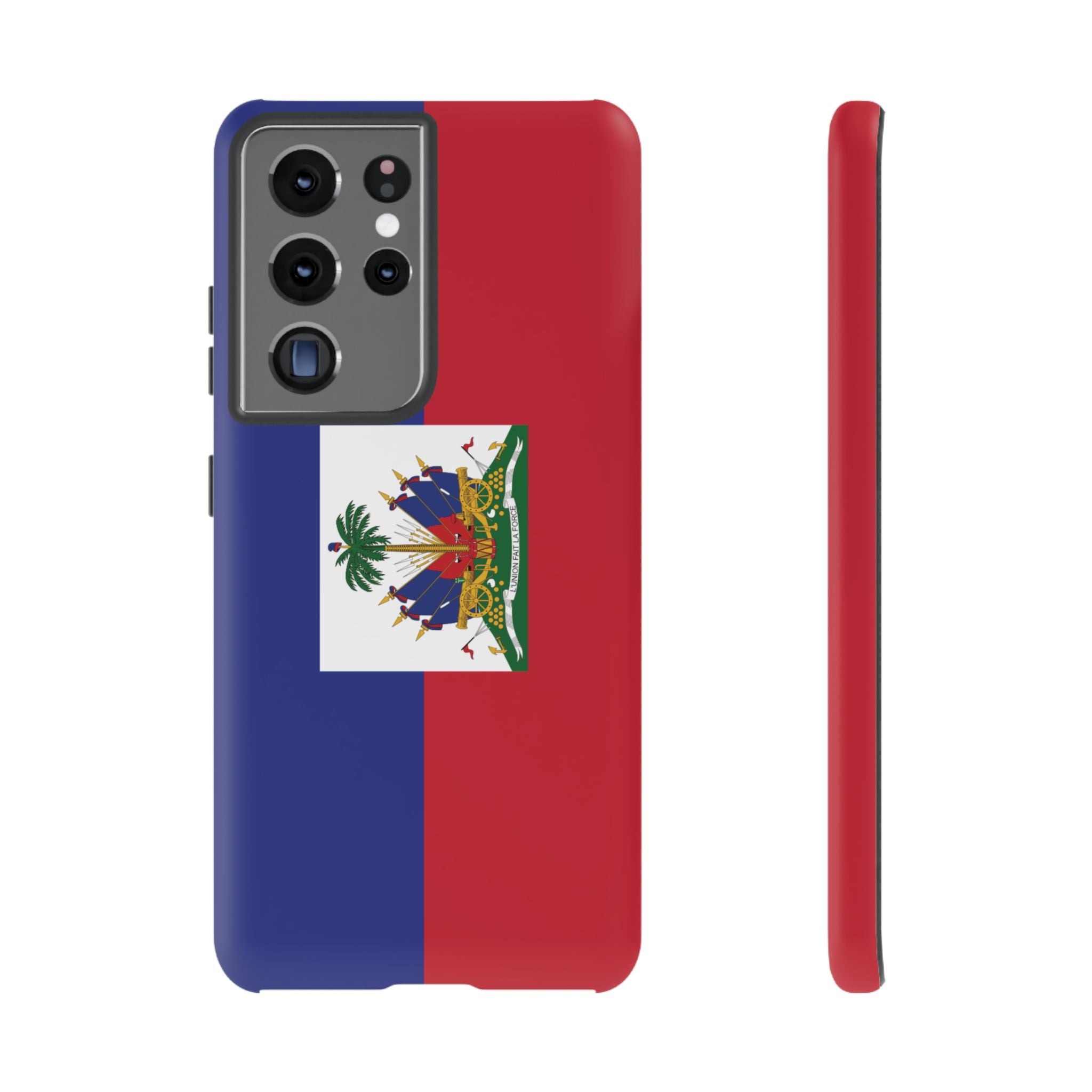 Haiti Flag Tough Phone Case