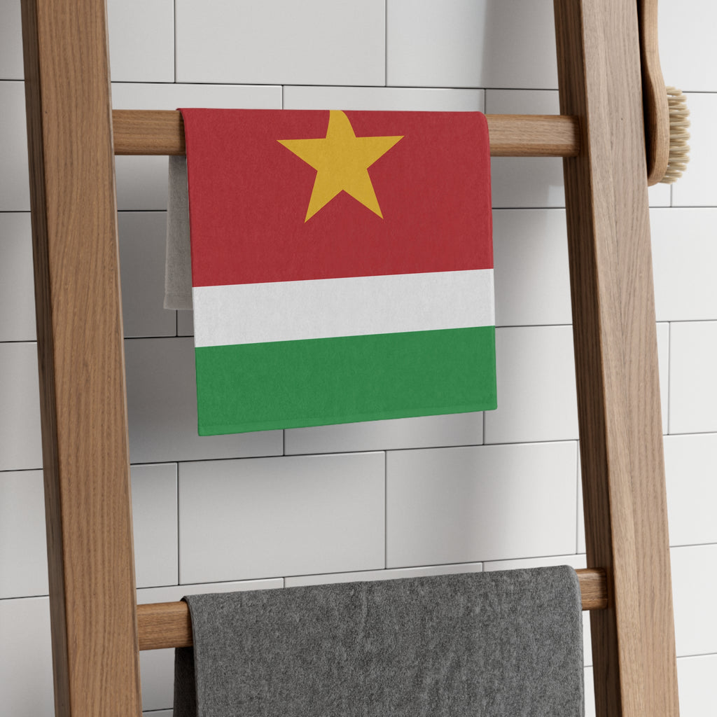 Suriname Flag Rally Towel - Irie Blues Boutique