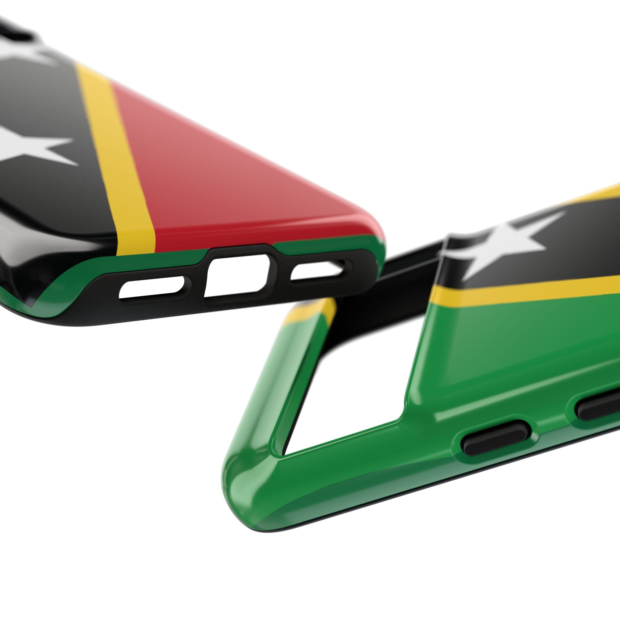 Saint Kitts and Nevis Flag Tough Phone Case -USVI Protective Phone Cover, Caribbean Flag Design, Flag Lover Gift, Island Phone Accessories, - Irie Blues Boutique