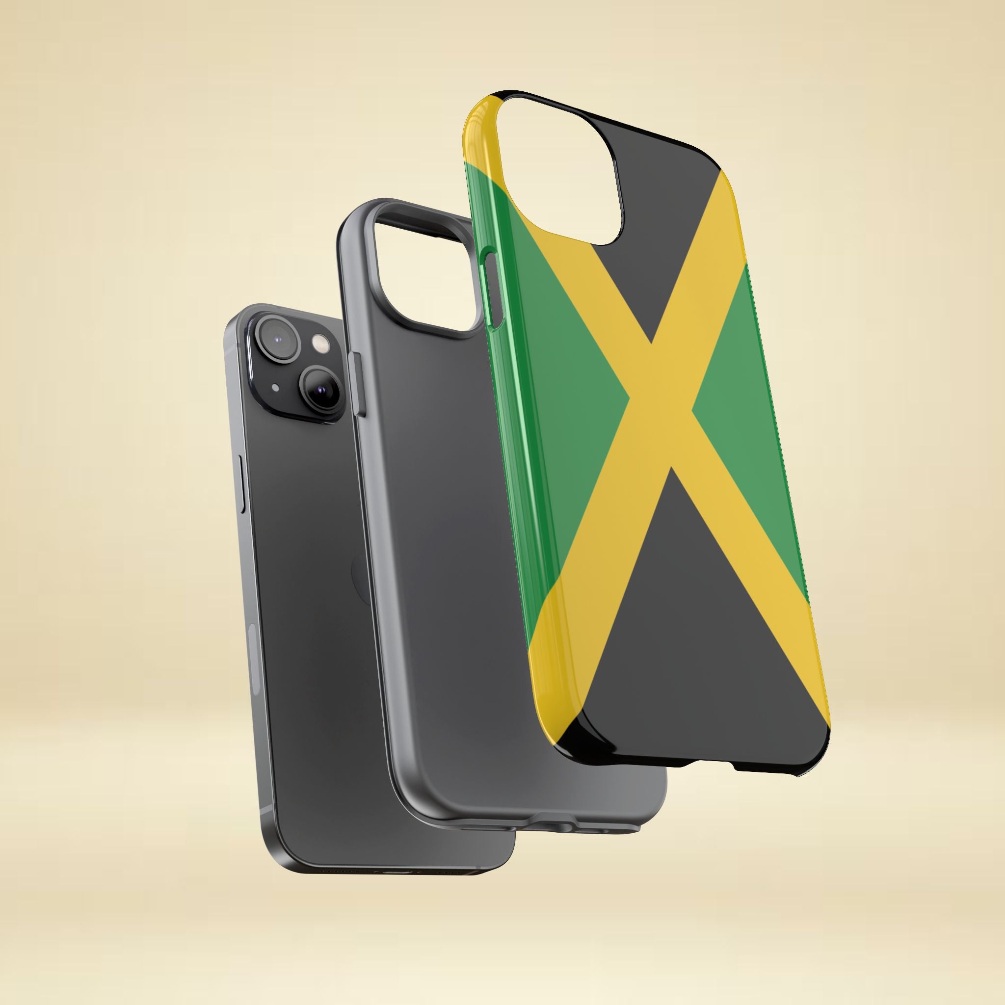 Jamaica Flag Tough Phone Case