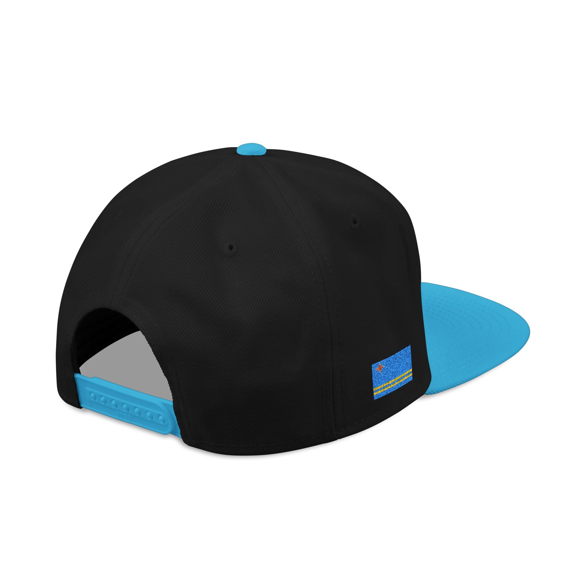 Aruba Coat of Arms Embroidered Snapback Hat - Irie Blues Boutique