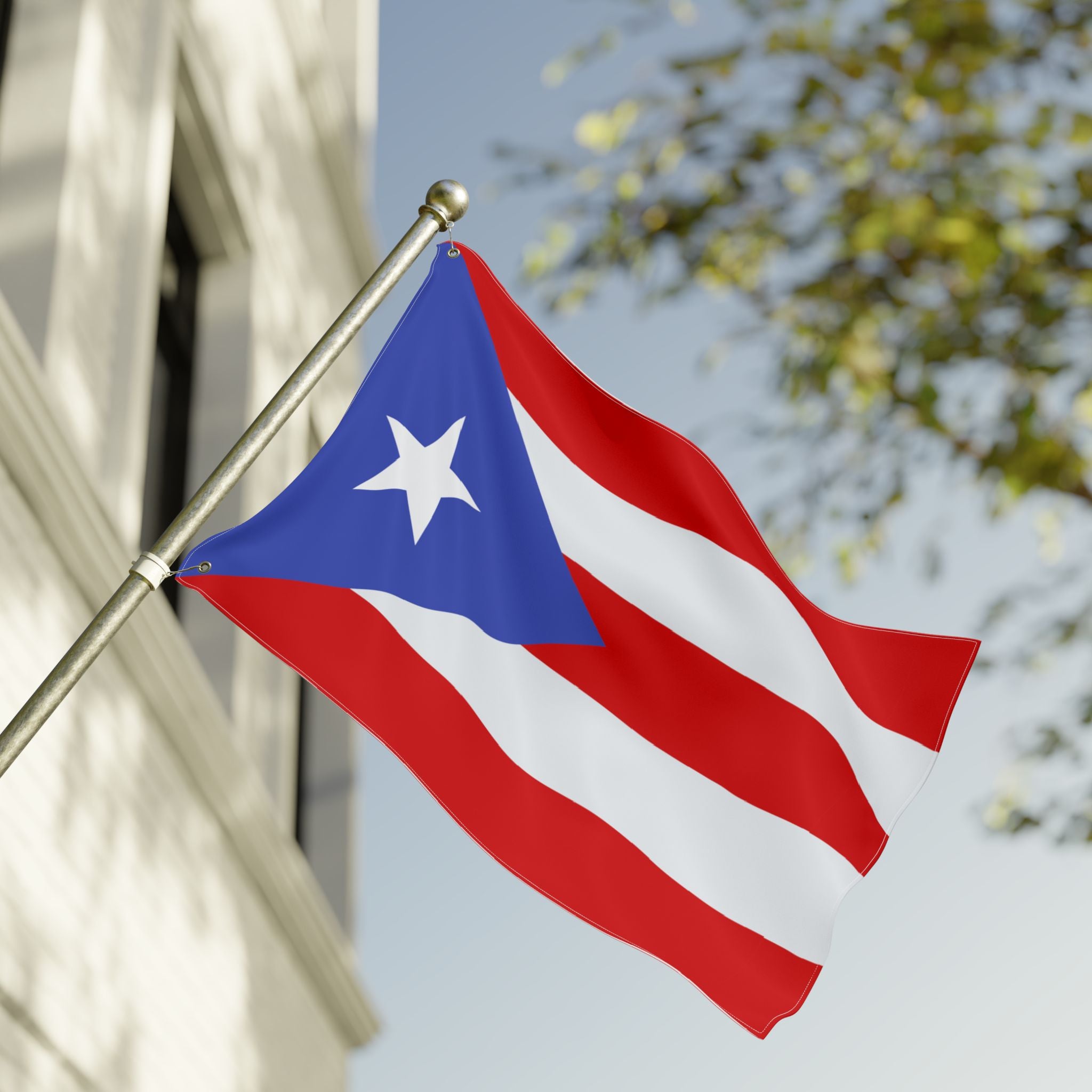 Puerto Rico Double Sided Flag
