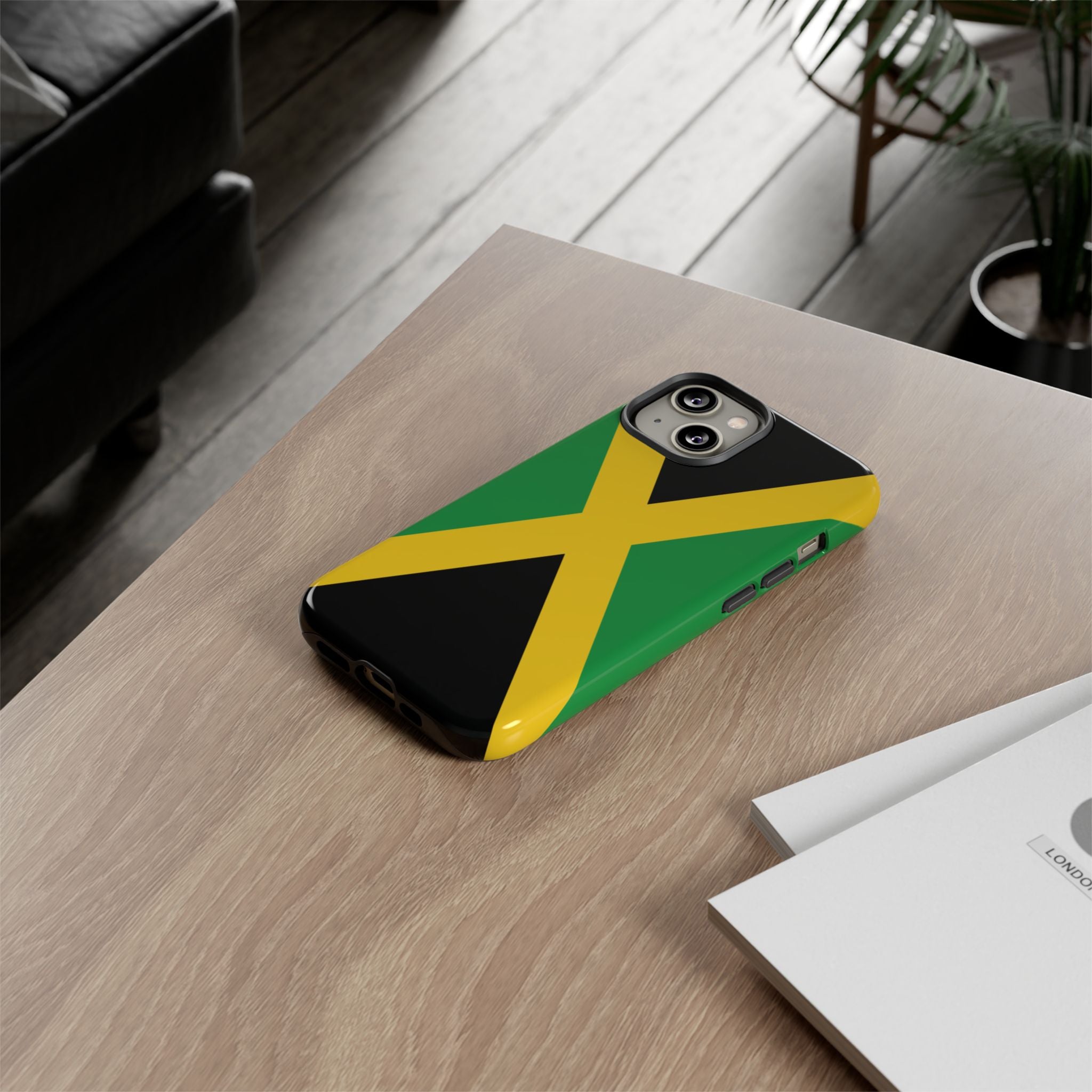 Jamaica Flag Tough Phone Case