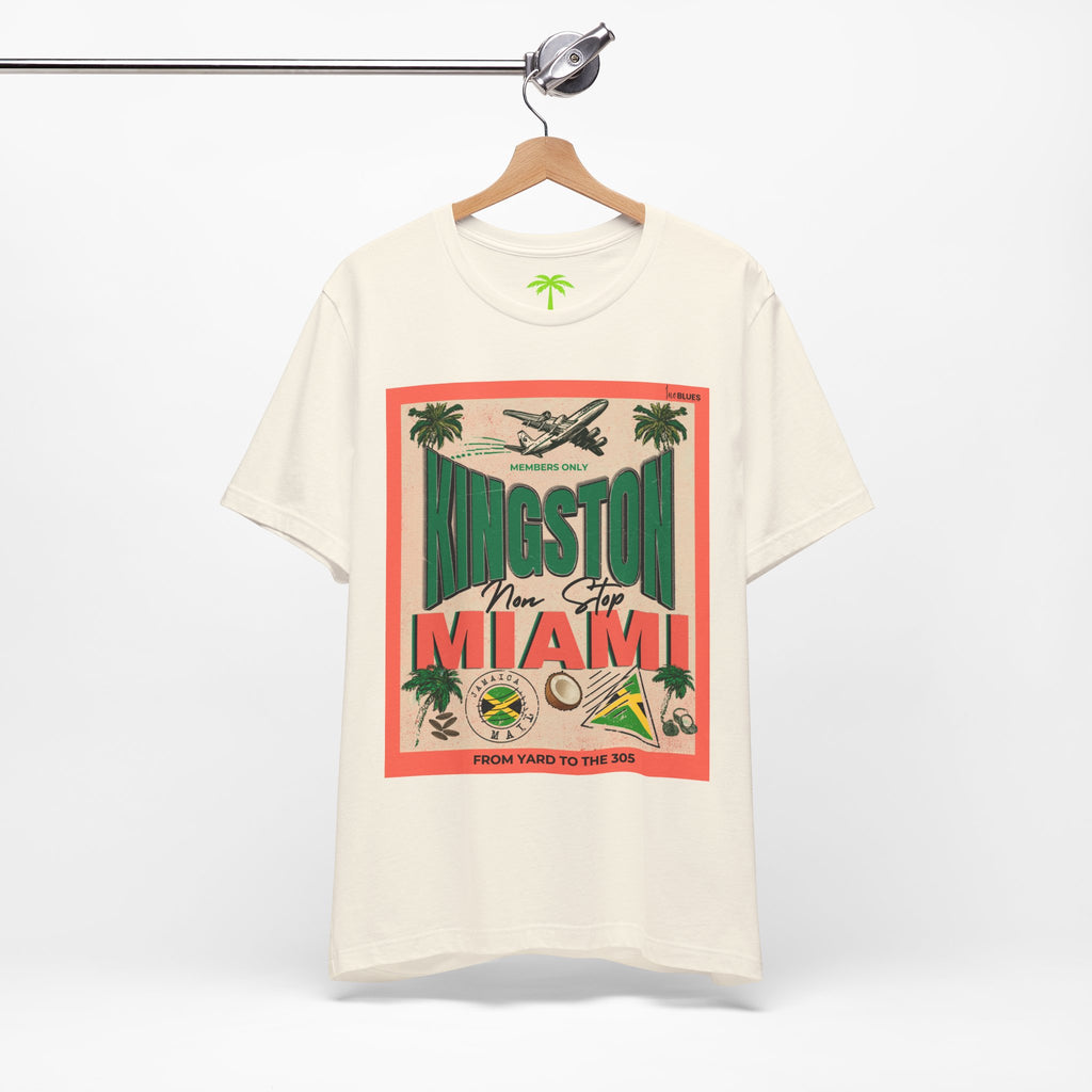 Kingston to Miami Vintage Travel T-Shirt - Irie Blues Boutique