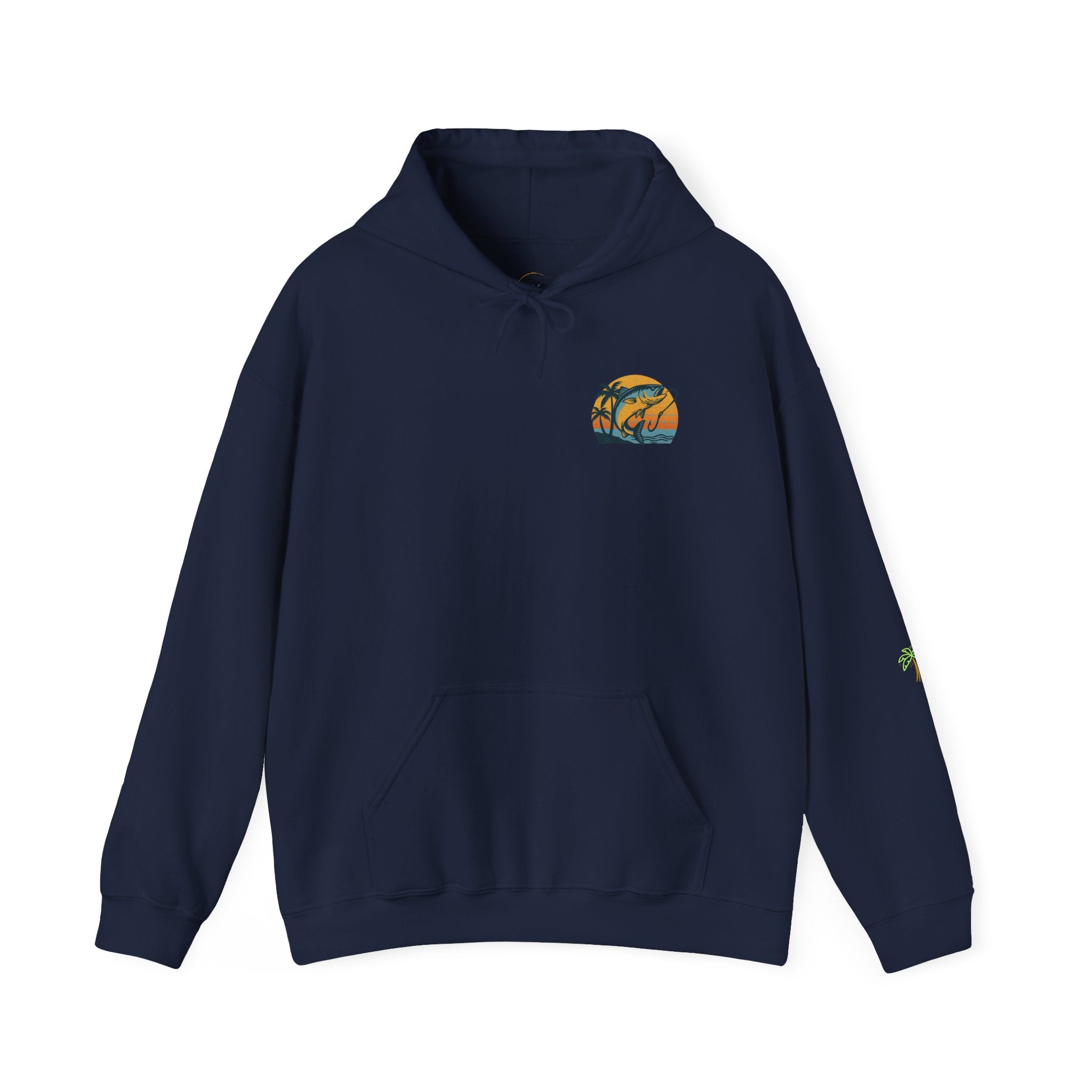 Hook on Island Time Fishin Hooded Sweatshirt - Irie Blues Boutique