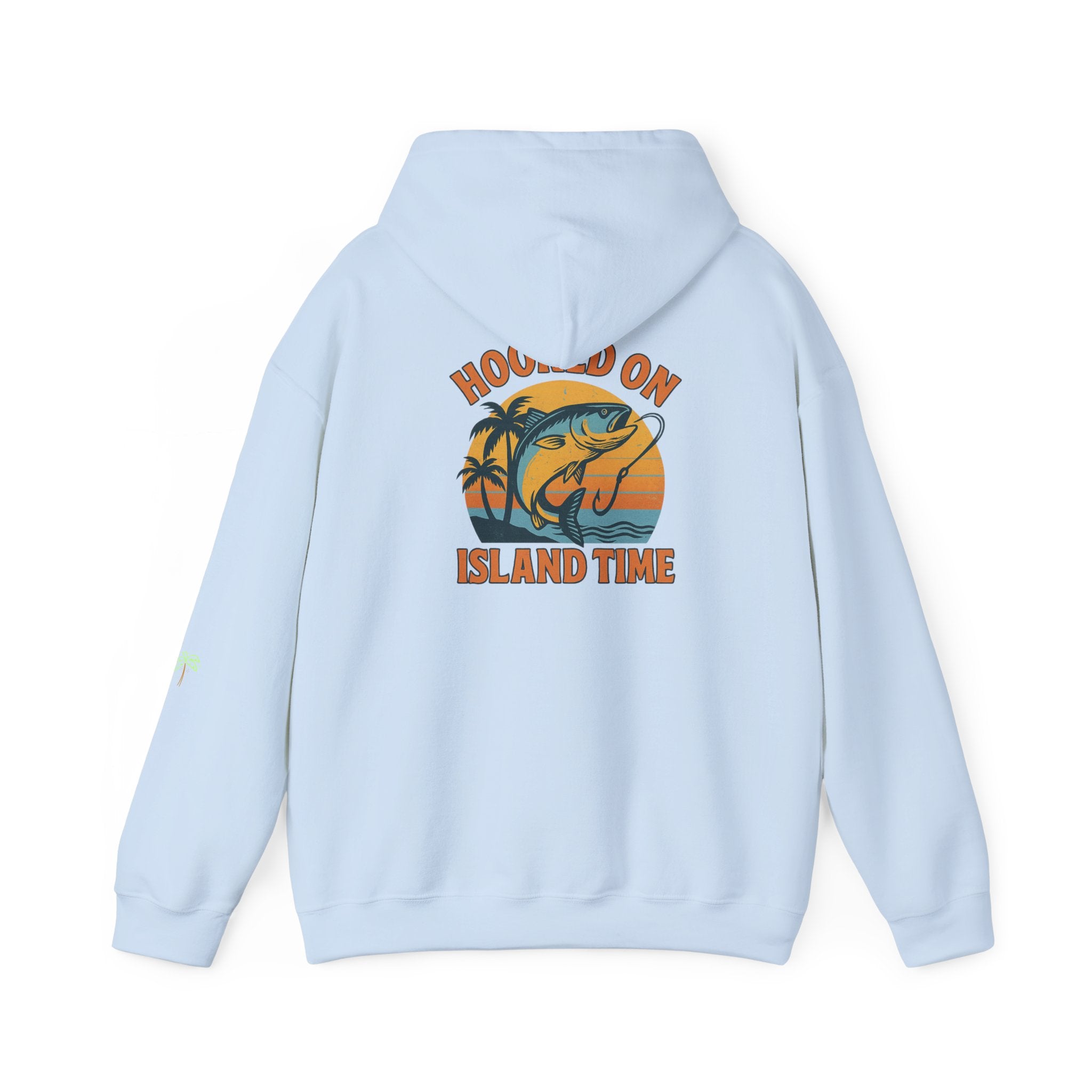 Hook on Island Time Fishin Hooded Sweatshirt - Irie Blues Boutique