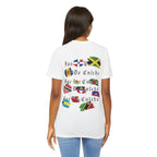 For The Culture Caribbean Flags Unisex T-Shirt - Irie Blues Boutique