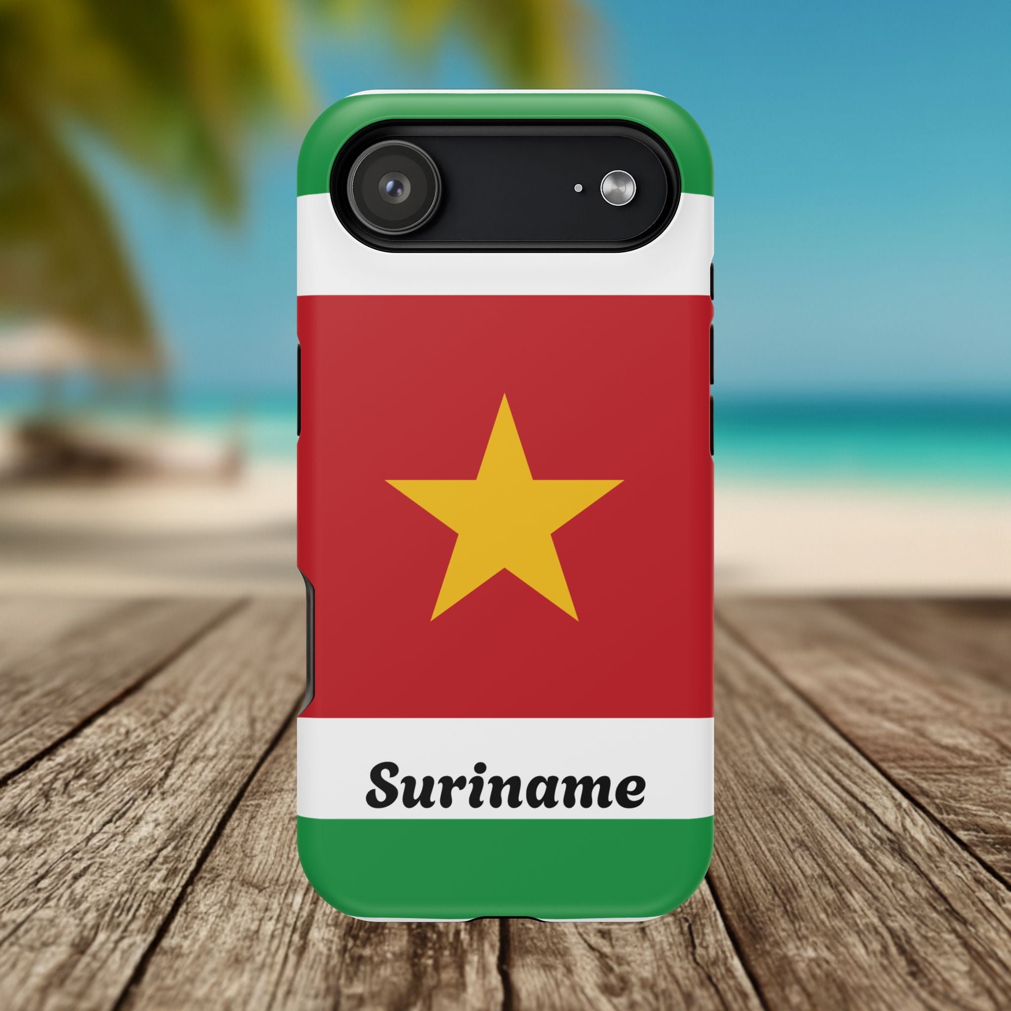 Suriname Flag Magnetic Case - Irie Blues Boutique