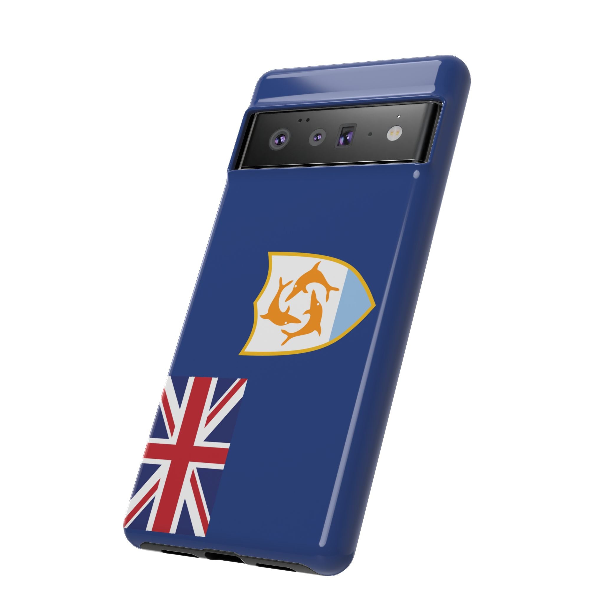 Anguilla Flag Tough Phone Case