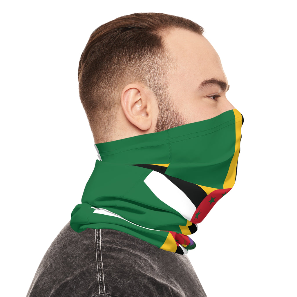 Dominica Neck Gaiter Carnival Mask - Irie Blues Boutique
