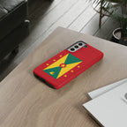 Grenada Flag Tough Phone Case - Irie Blues Boutique