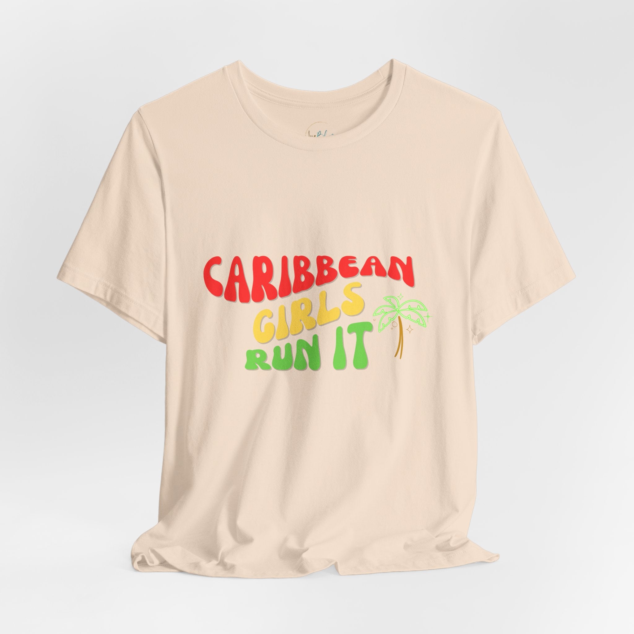 Caribbean Girls Run It Tee Reggae Retro Tee - Irie Blues Boutique