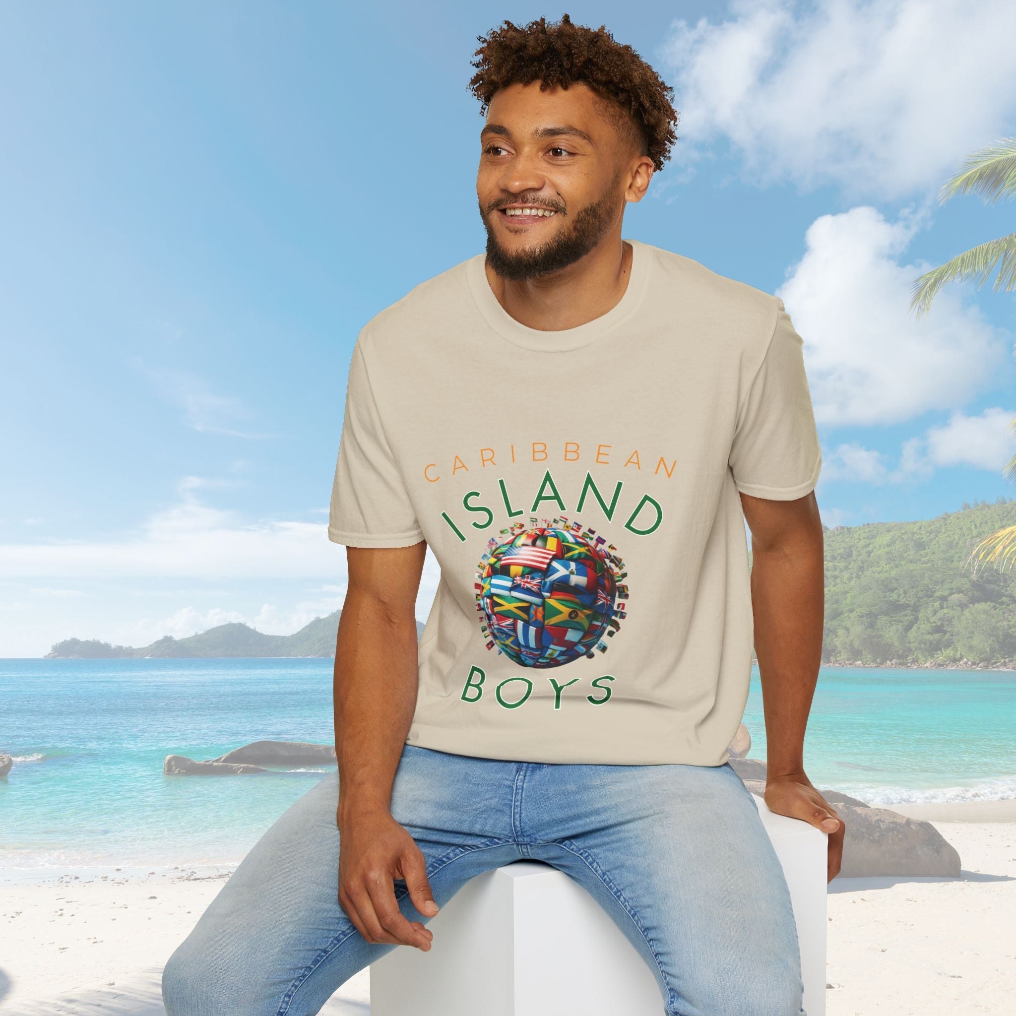 Caribbean Island Boys Shirt - Irie Blues Boutique