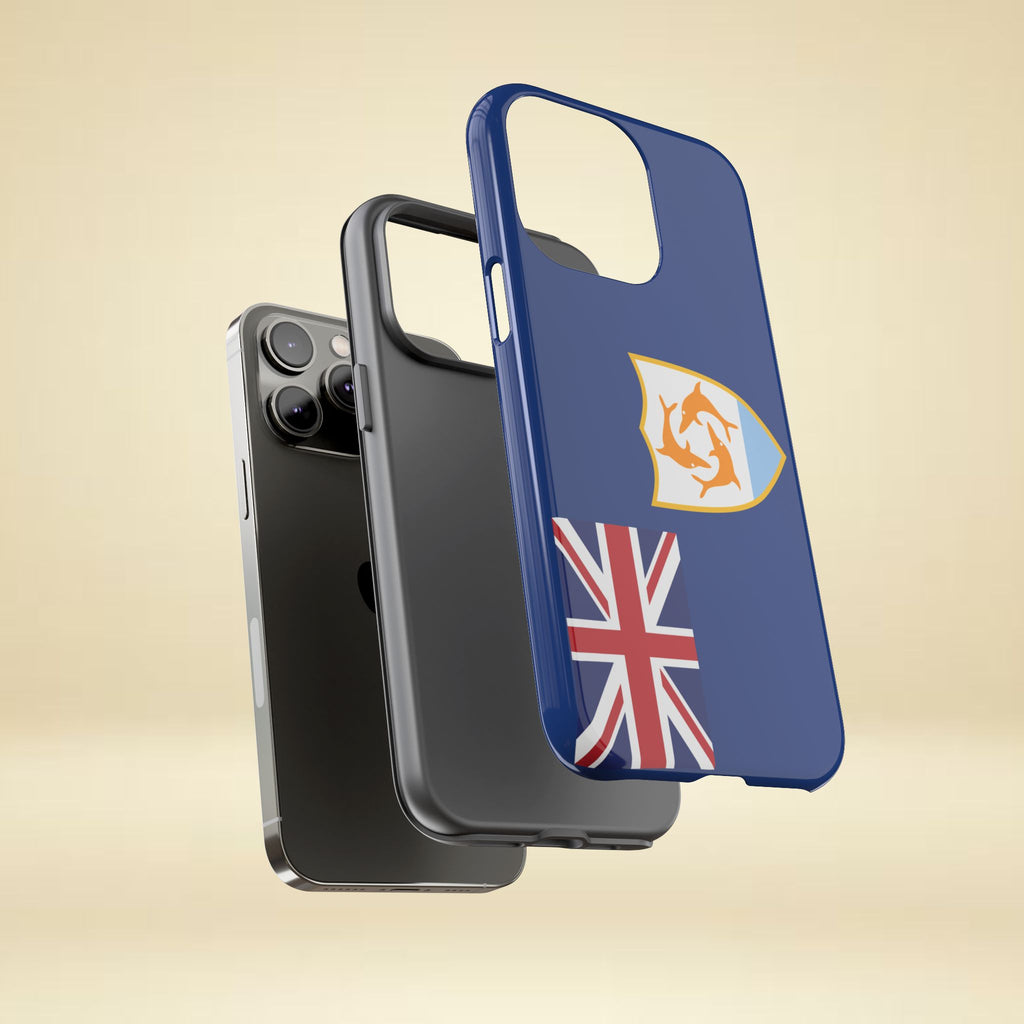 Anguilla Flag Tough Phone Case
