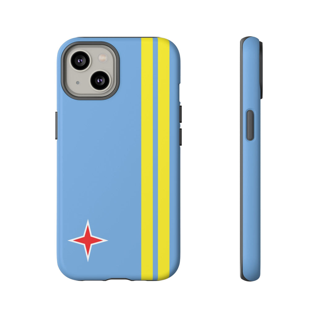 Aruba Flag Tough Phone Case - Irie Blues Boutique