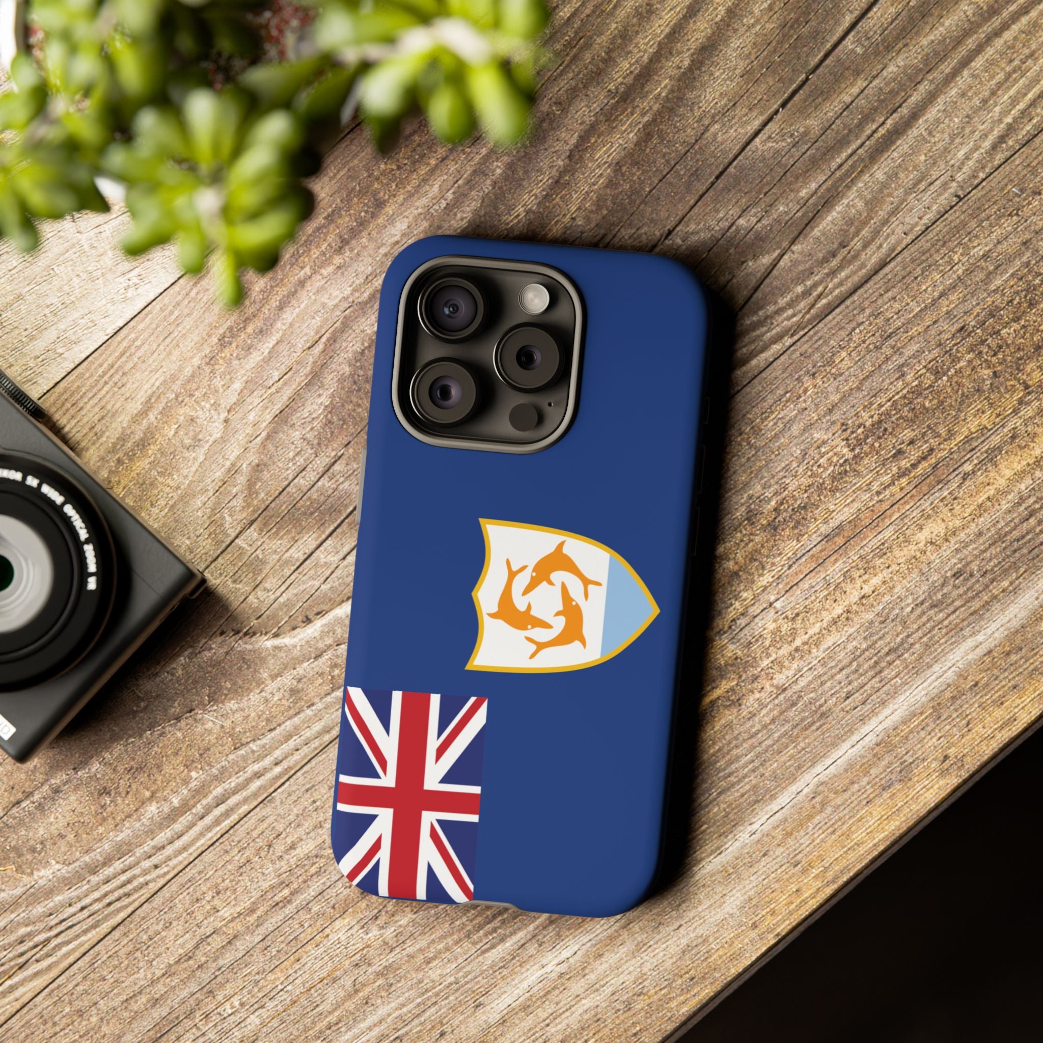 Anguilla Flag Tough Phone Case