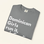 Dominican Girls Run It, Ask Cardi T-Shirt - Irie Blues Boutique