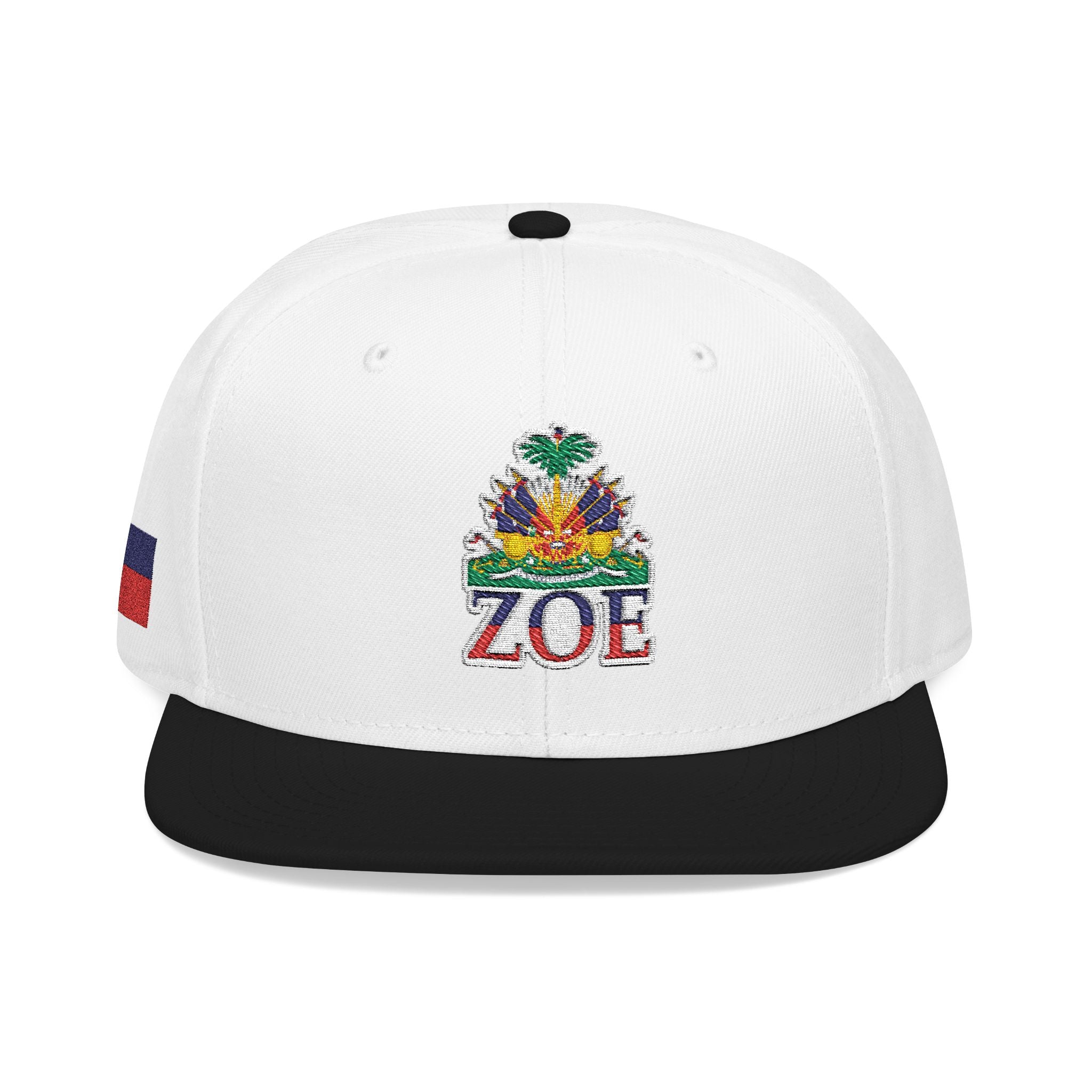 Haiti Zoe Embroidered Snapback Hat - Irie Blues Boutique