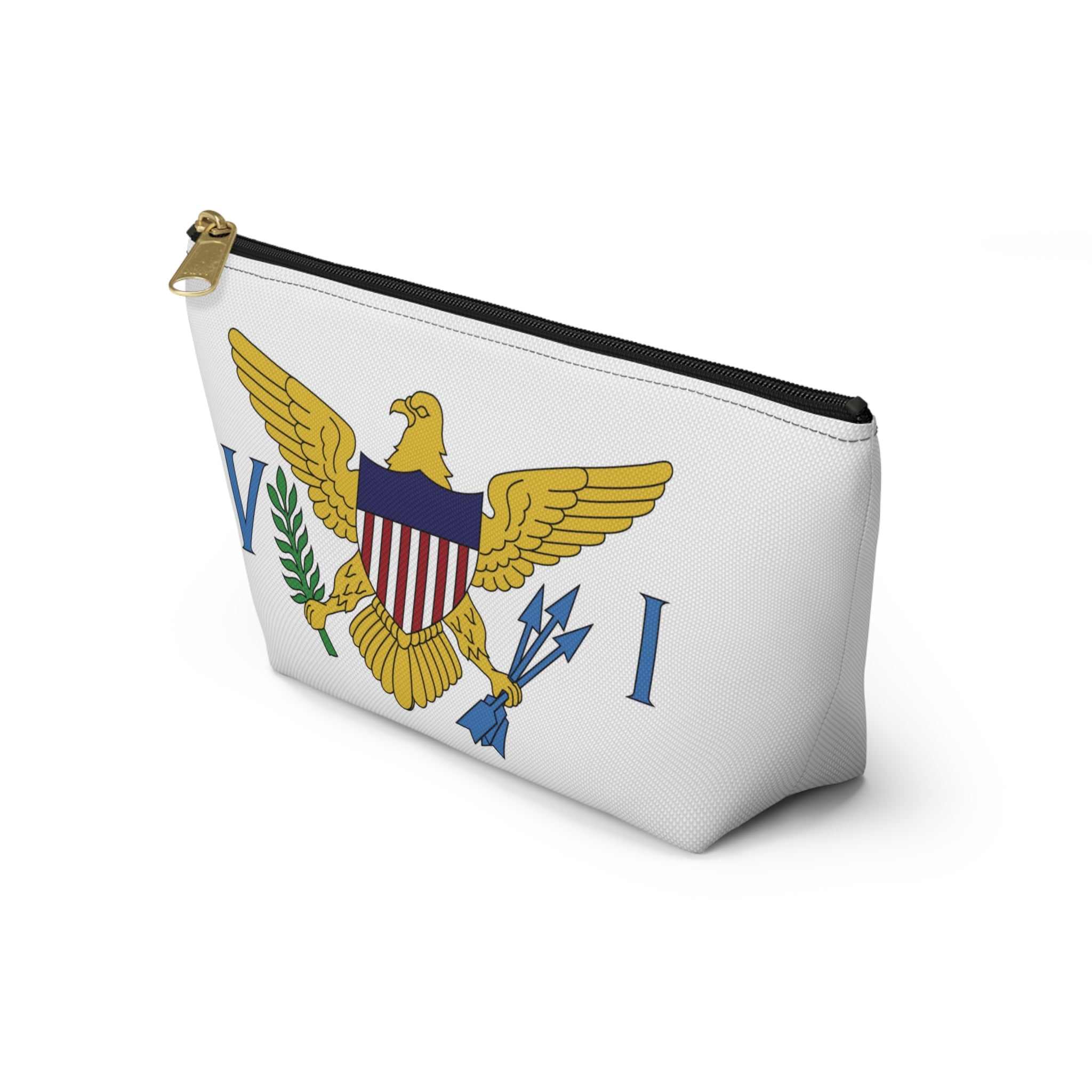 US Virgin Islands Accessory Pouch with T-Bottom