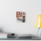 Nails & Money Chic Money Canvas Wall Art, Currency Home Decor, Motivational Wall Decor, Gift for Her, Trendy Room Decoration - Irie Blues Boutique