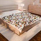 One Love Reggae Vibes Plush Blanket - Irie Blues Boutique