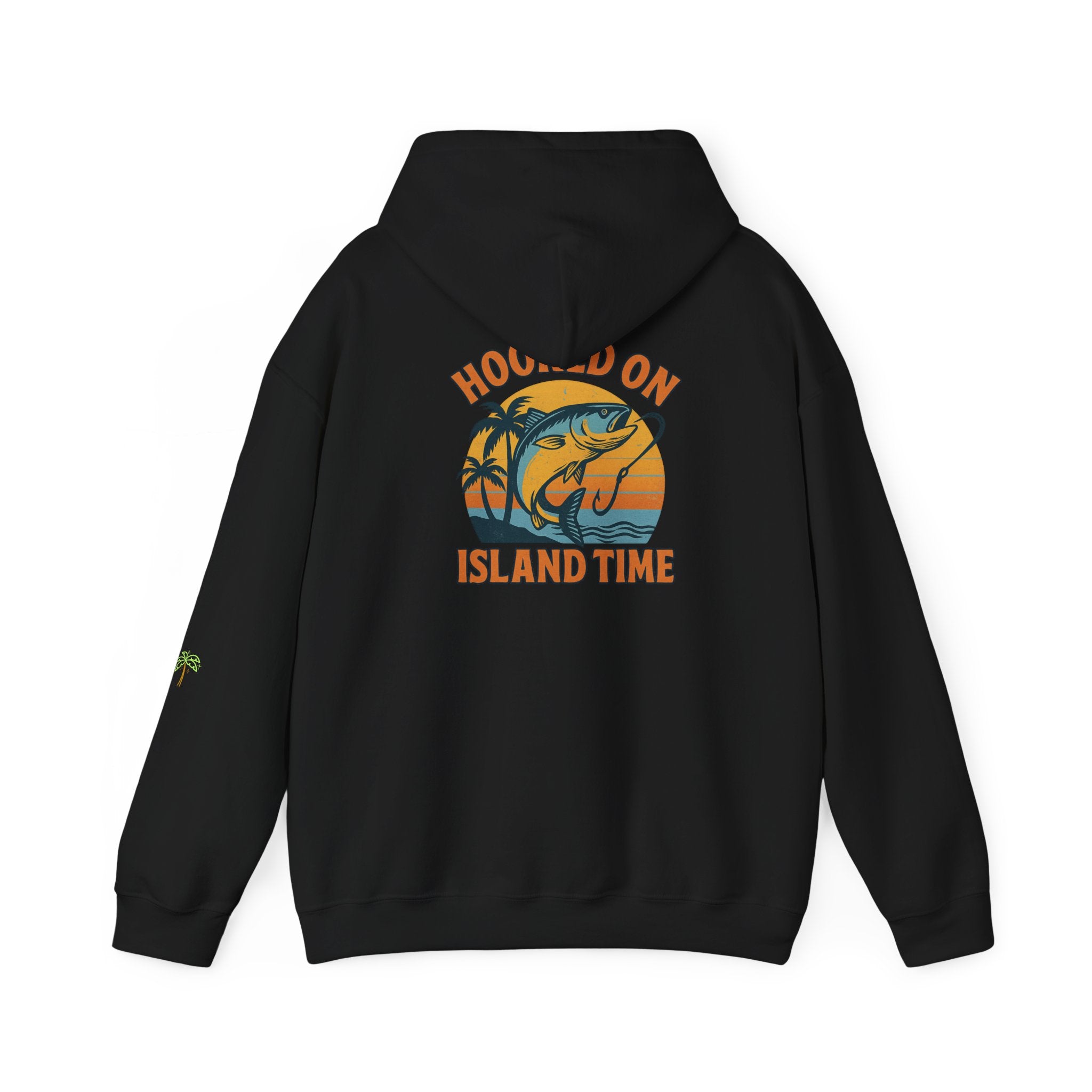 Hook on Island Time Fishin Hooded Sweatshirt - Irie Blues Boutique