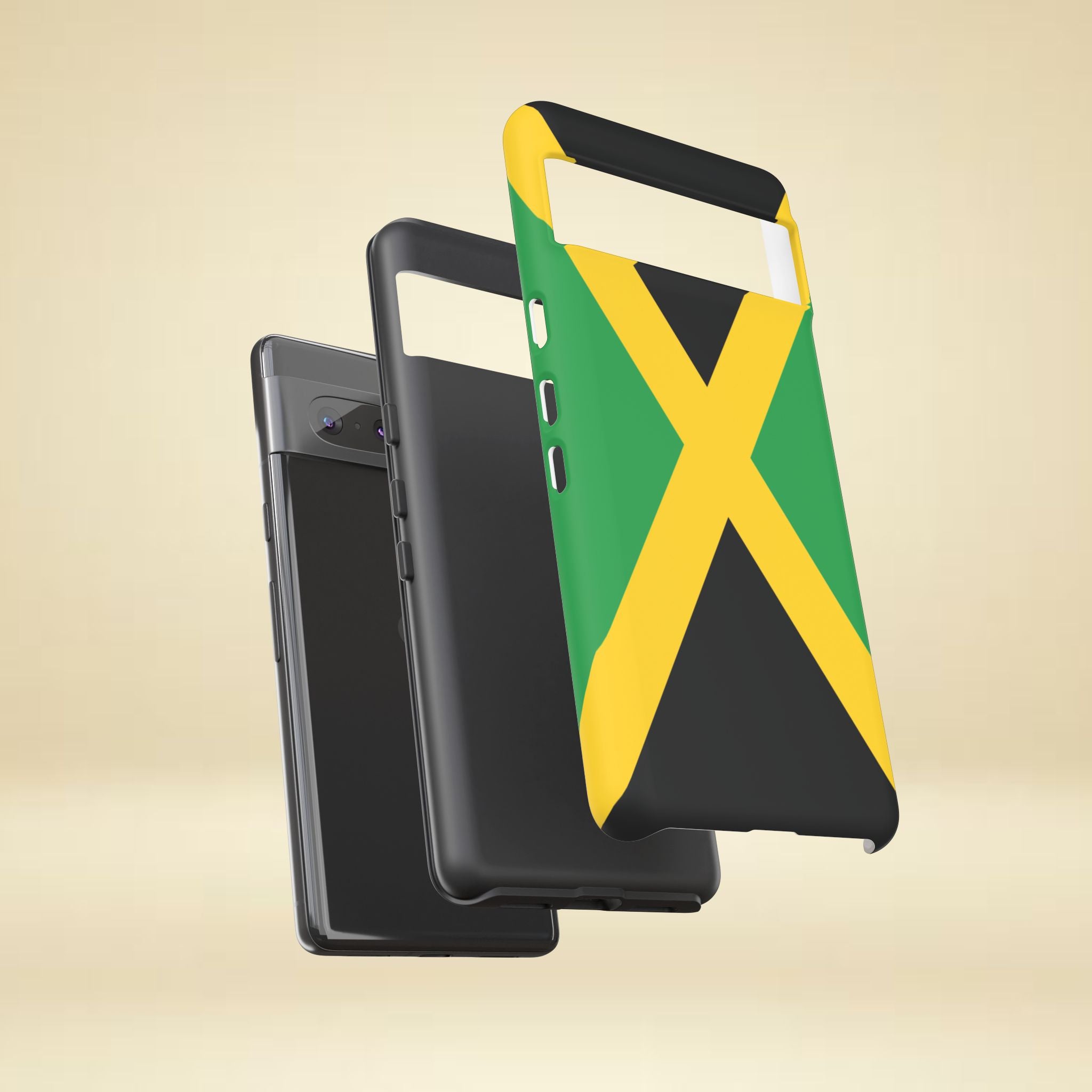Jamaica Flag Tough Phone Case