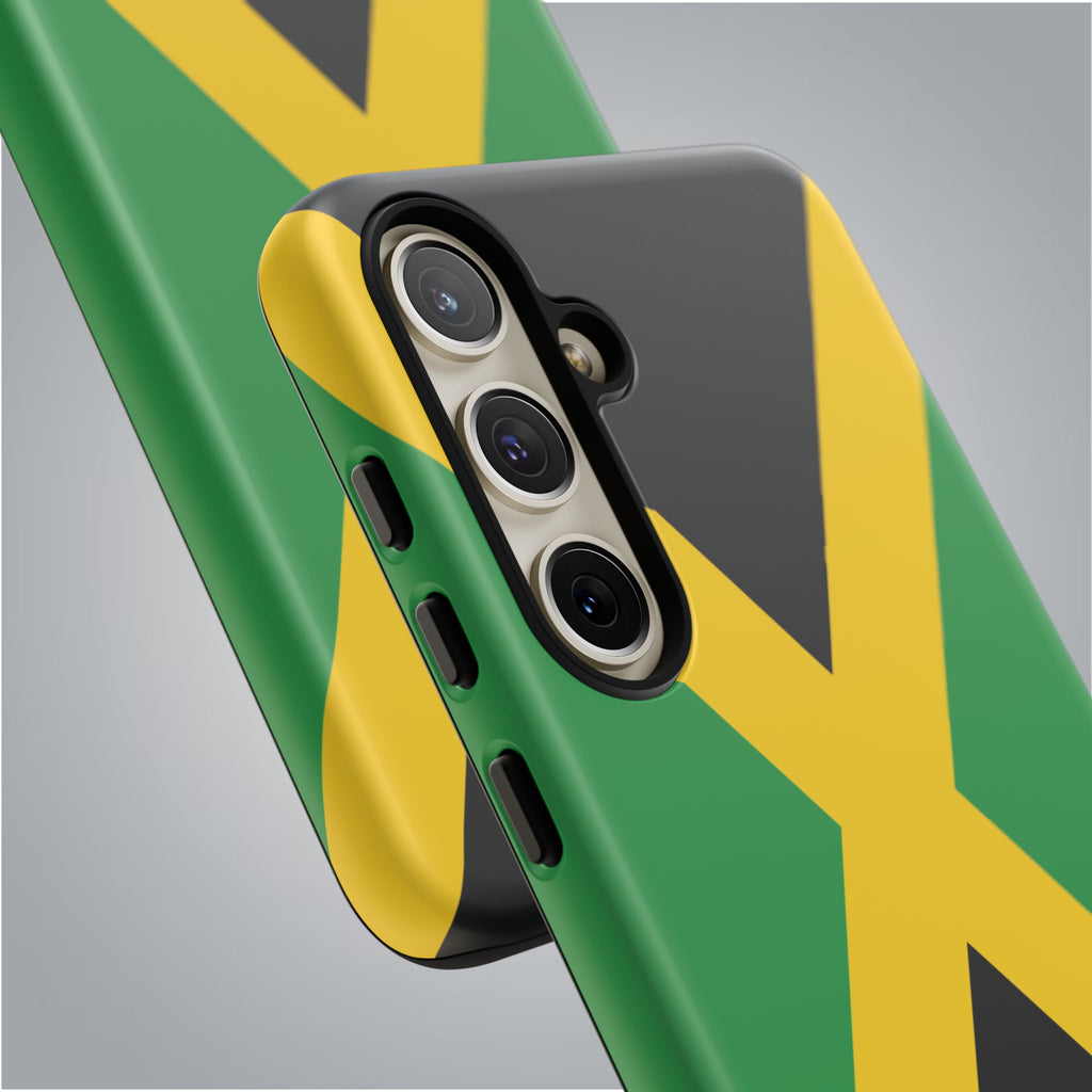 Jamaica Flag Tough Phone Case