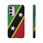 Saint Kitts and Nevis Flag Tough Phone Case - Irie Blues Boutique