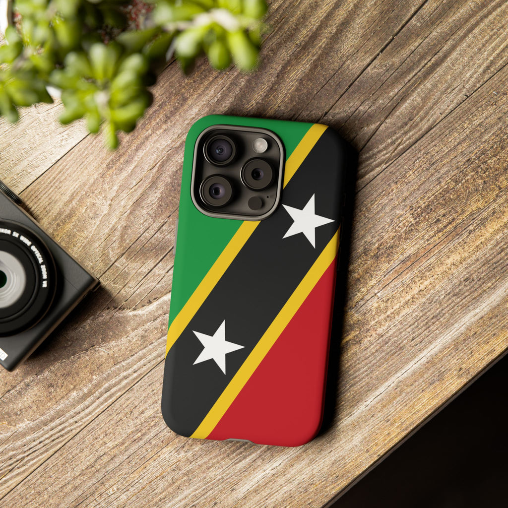 Saint Kitts and Nevis Flag Tough Phone Case