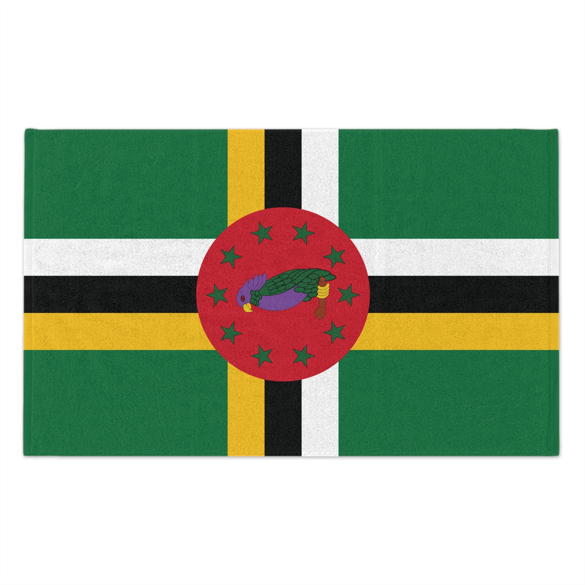 Dominica Flag Rally Towel - Irie Blues Boutique