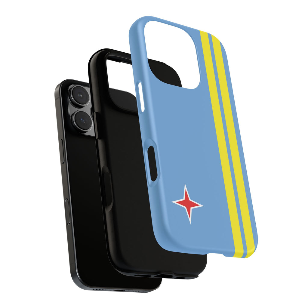 Aruba Flag Tough Phone Case - Irie Blues Boutique