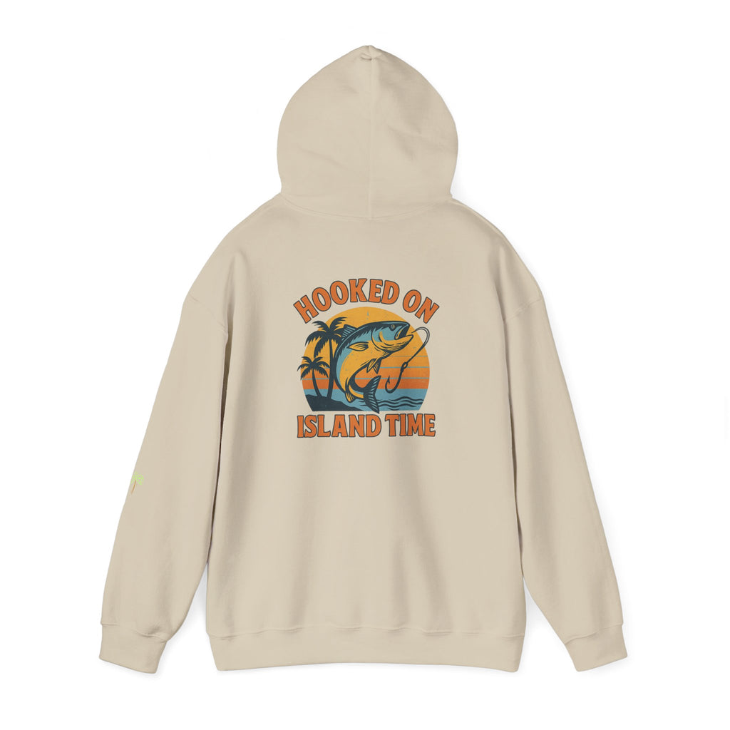 Hook on Island Time Fishin Hooded Sweatshirt - Irie Blues Boutique