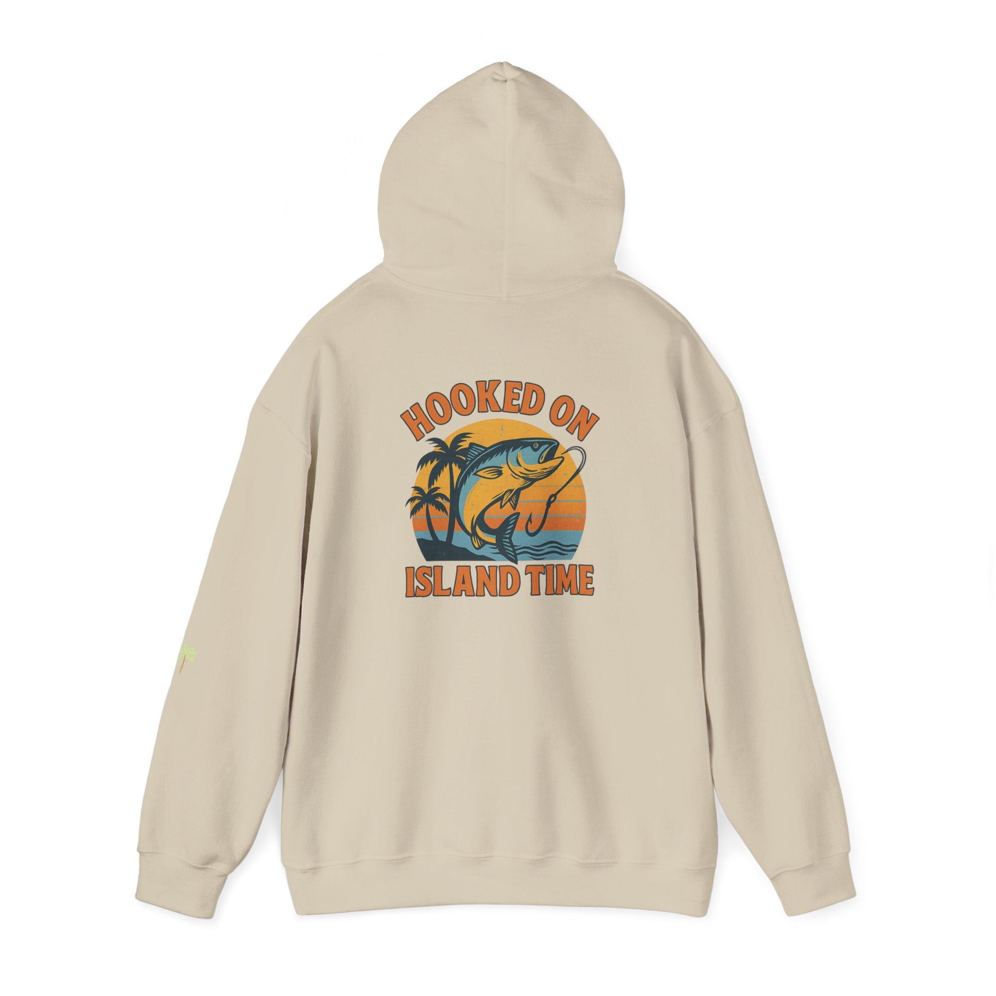 Hook on Island Time Fishin Hooded Sweatshirt - Irie Blues Boutique