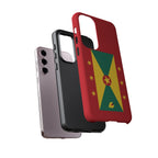 Grenada Flag Tough Phone Case - Irie Blues Boutique