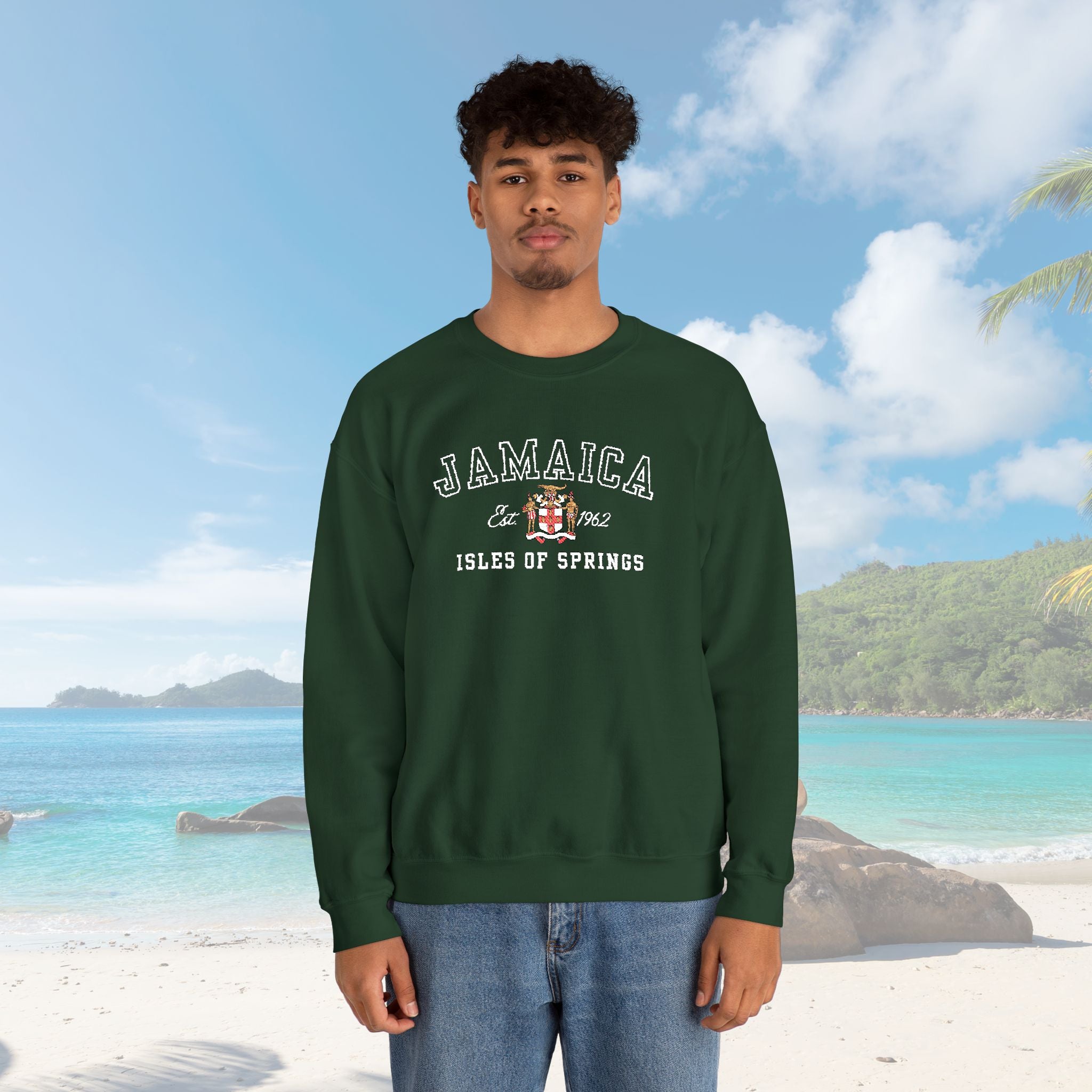 Jamaica Isles of Springs Sweatshirt - Irie Blues Boutique