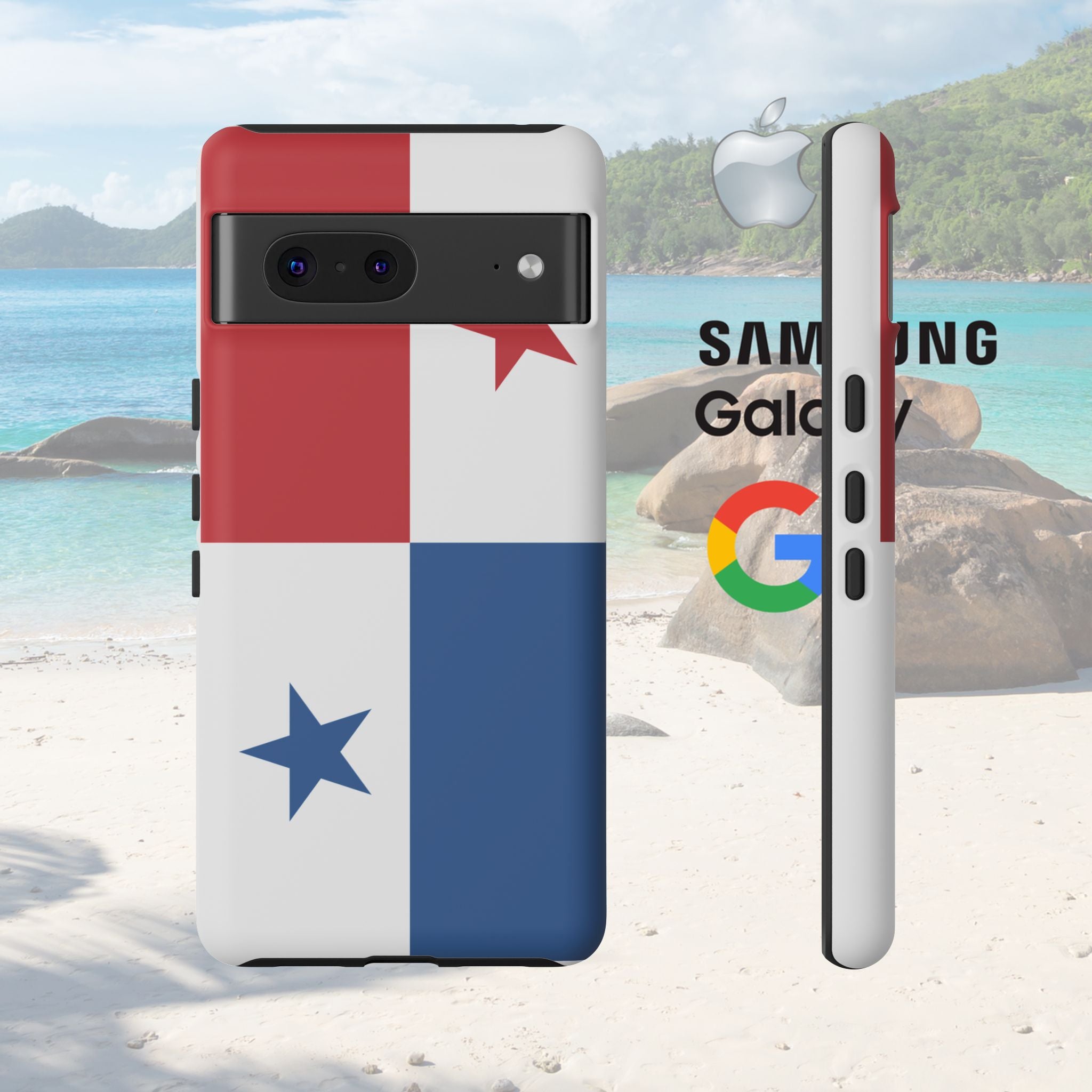 Panama Flag Tough Phone Case - Irie Blues Boutique