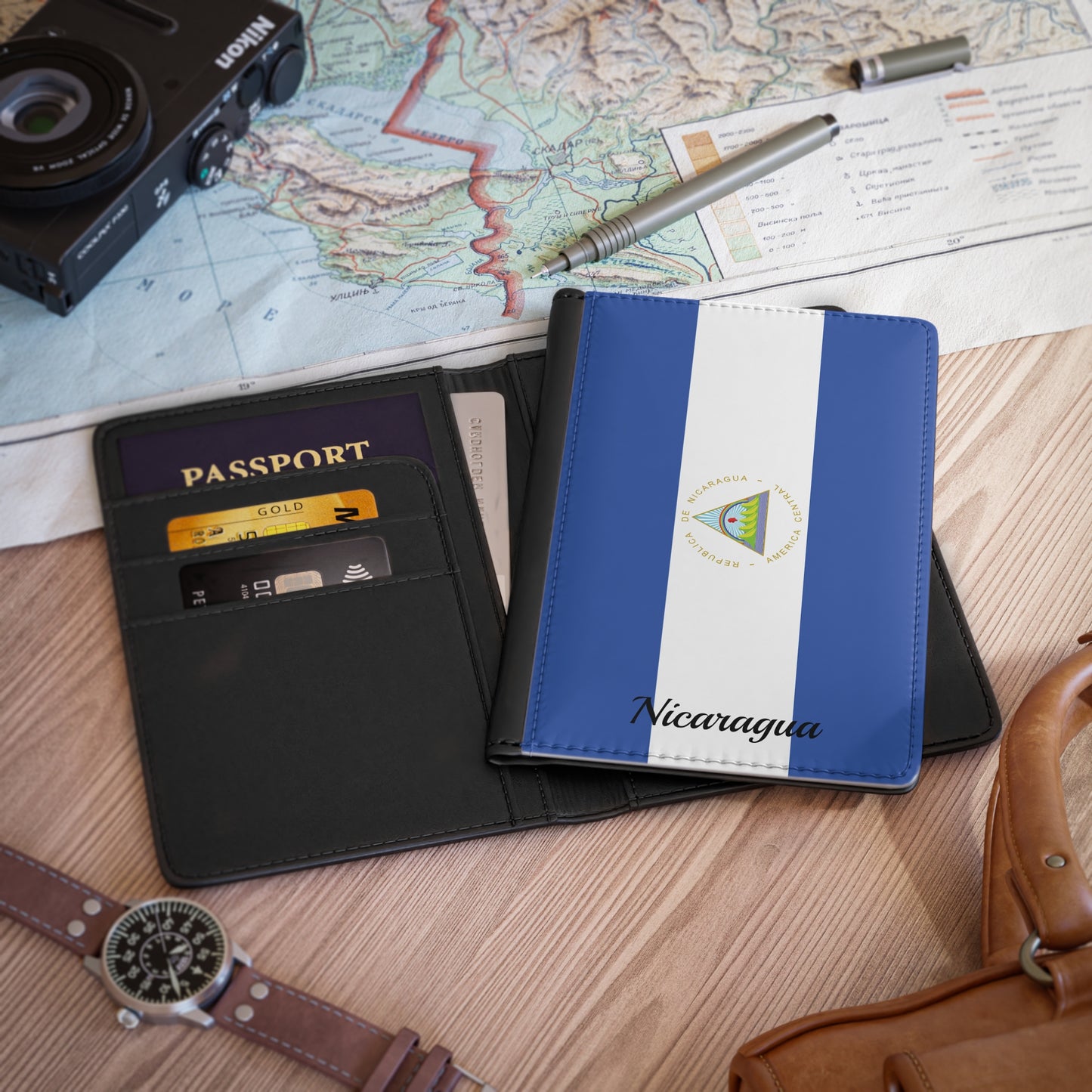 Nicaragua Passport Cover