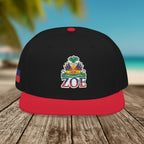 Haiti Zoe Embroidered Snapback Hat