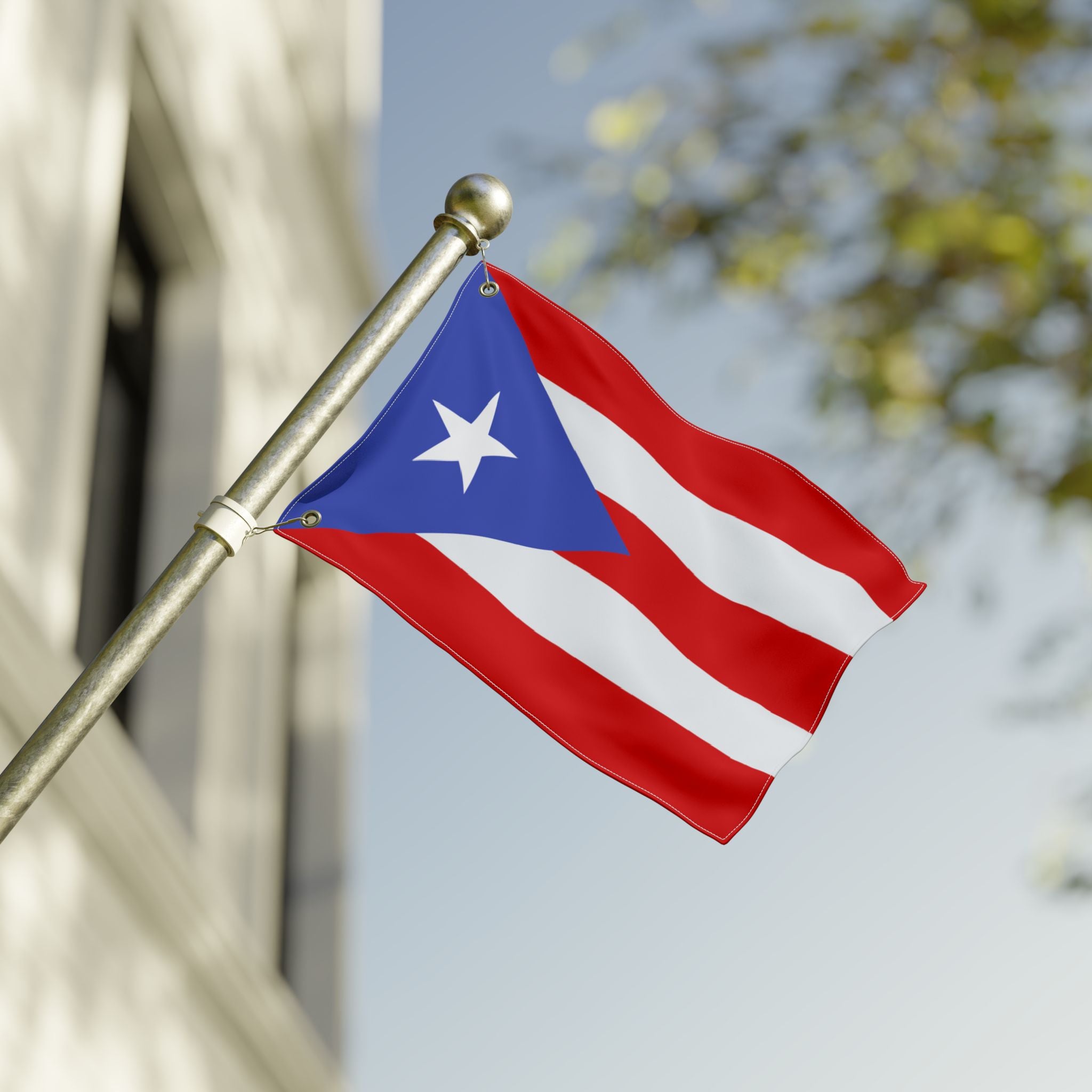 Puerto Rico Double Sided Flag