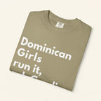 Dominican Girls Run It, Ask Cardi T-Shirt - Irie Blues Boutique