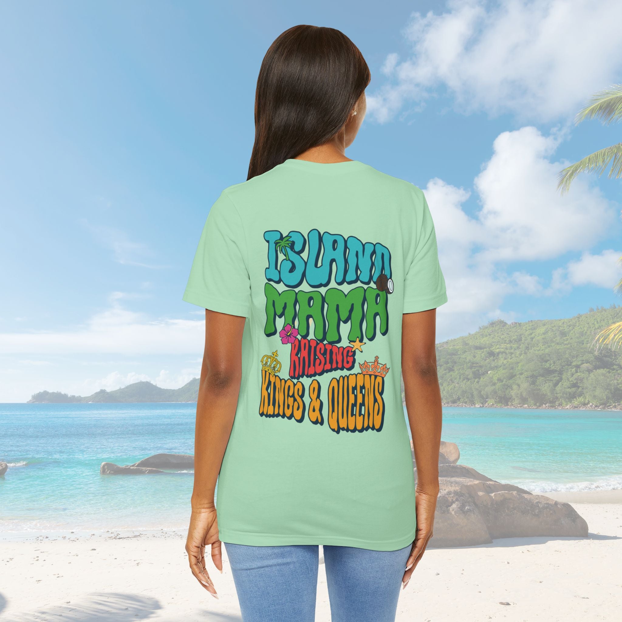Island Mama Vibes Tee - Irie Blues Boutique