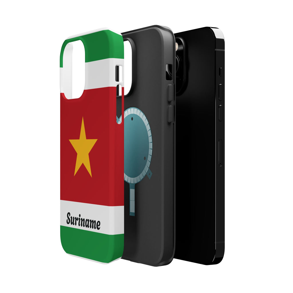 Suriname Flag Magnetic Case - Irie Blues Boutique