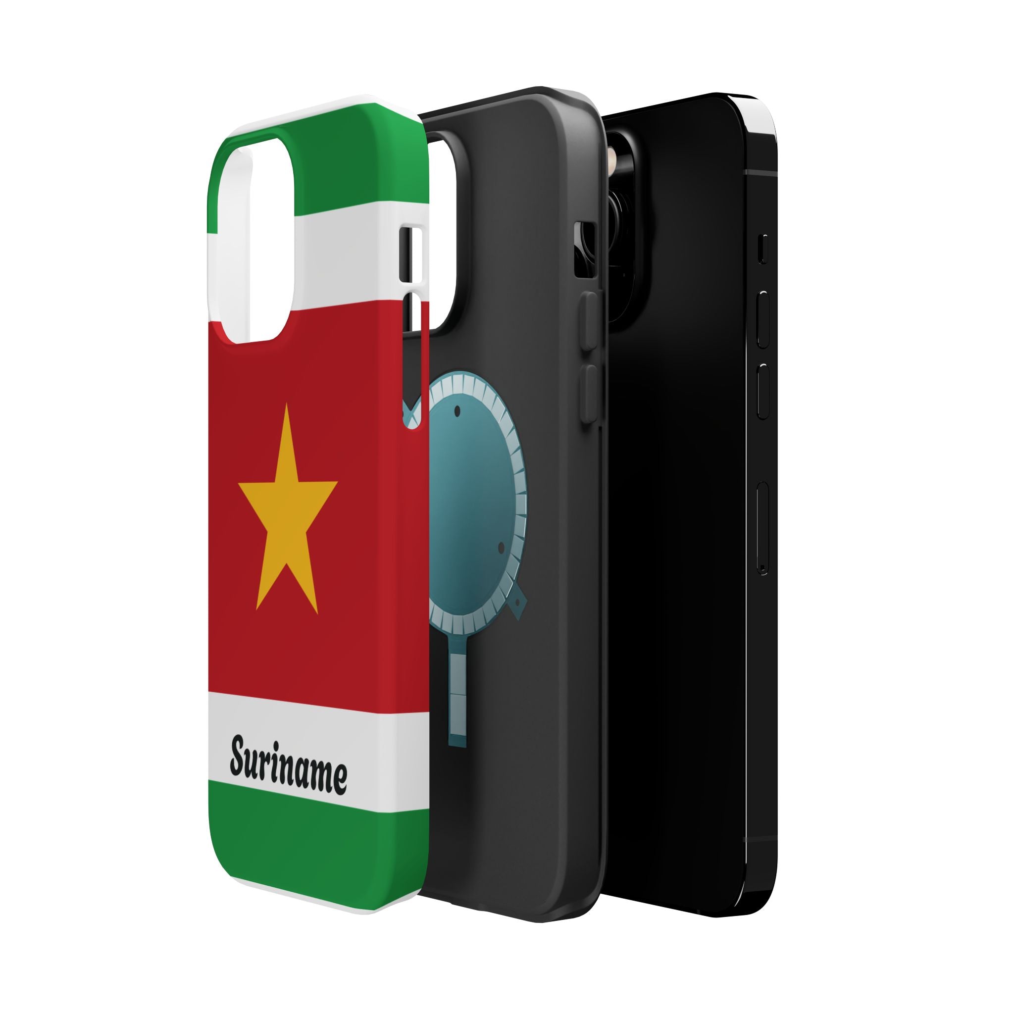 Suriname Flag Magnetic Case - Irie Blues Boutique