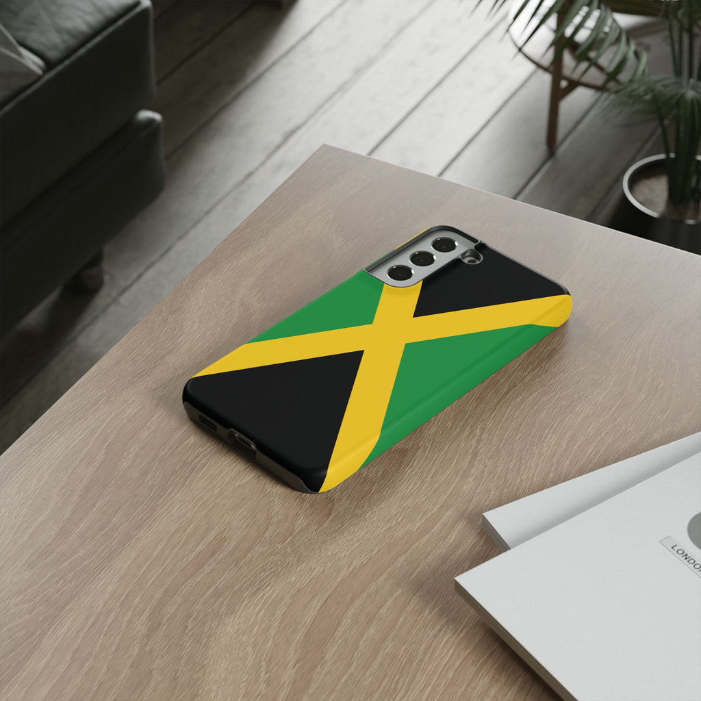 Jamaica Flag Tough Phone Case