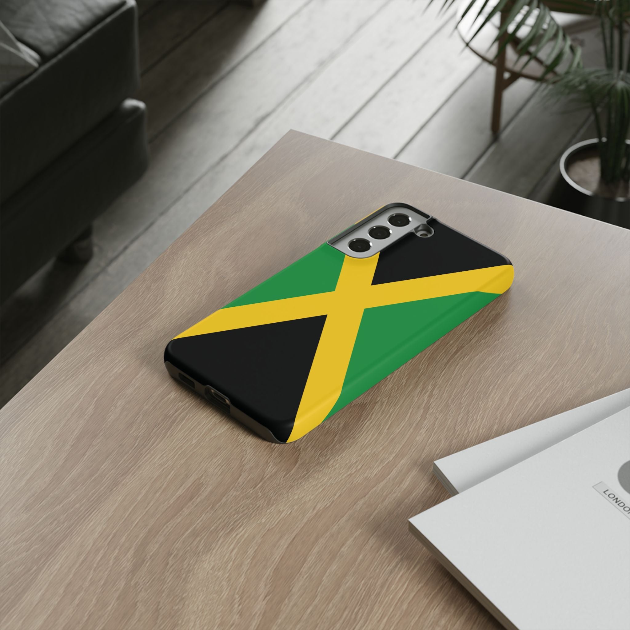 Jamaica Flag Tough Phone Case